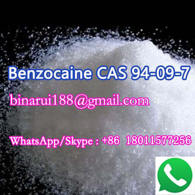 Benzocaine Bahan kimia organik dasar C9H11NO2 Americaine CAS 94-09-7